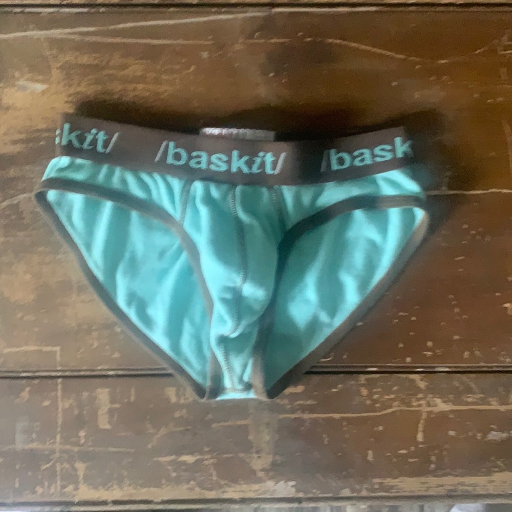 Basket brand briefs. Size small Worn but not often
